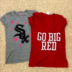 Pink graphic t shirt